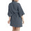 Women's Cotton Kimono Robe Half Sleeve Lightweight Soft Spa 4