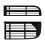 Front Bumper Center Grille for  Tanto Custom 2023 2