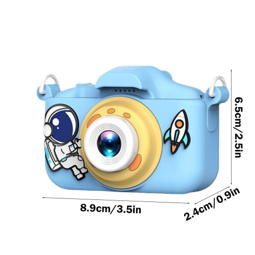 Kids Camera 1080P HD Blue for Ages 3-12 2