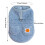 Pull doux et chaud en laine avec cordon de serrage pour petits chiens 2