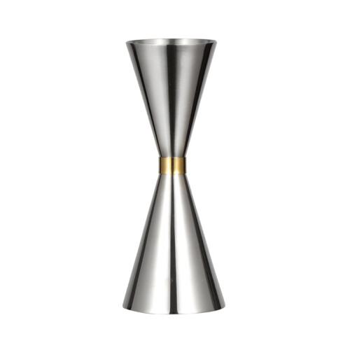 Bar Jigger Stainless Steel 2 oz / 1 oz Dual-Sided