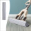 PVA Sponge Mop Head Replacement Yellow Gray 33x6cm 1