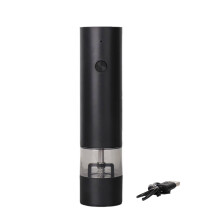 Ensemble de moulins à poivre électriques réglables et rechargeables par USB