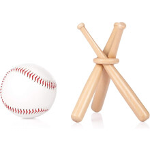 Baseball Display Stand Wooden Holder for Tables