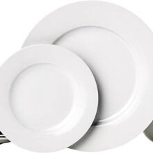 White Kitchen Dinnerware Set 18-Piece for 6