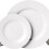 Dinnerware Set White 18-Piece Service for 6 1