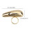 Bague ouverte en forme de larme (1 pièce) 5