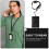 Portatarjetas vertical negro PU1Pack 2