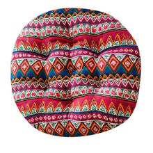 Coussin de chaise rond moelleux, diamètre 45,7 cm (18 pouces).
