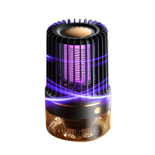 Indoor Insect Trap with Suction and Electric Grid 2 in 1