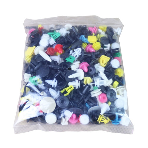 Kit de fixare din plastic auto, culori asortate, pachet de 1