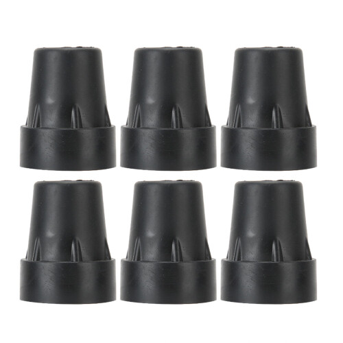 Anti-Slip Cane Tips Replacement Pads 6pcs