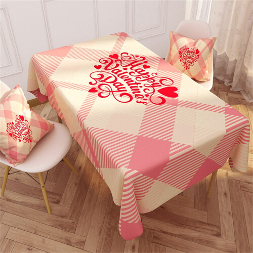 Τραπεζομάντιλο Αγίου Βαλεντίνου Κόκκινο Καρό Buffalo 24x20 ίντσες