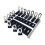 Car Dent Puller Tool Set Traceless Dent Repair Tool with Pulling Tabs for Car Body Dent Removal, Model 1