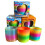 Children's Spring Hula Hoop Toy Plastic Rainbow Small Size 4