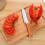 Fatiador de tomate e cebola ergonômico em plástico (1 peça) 7