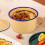 Bol à soupe rétro en émail jaune 950 ml 8