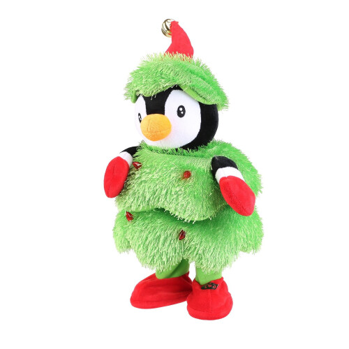 Tanzender und singender Schneemann als Plüschtier (1 Stück)