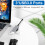 USB-C Ethernet-adapter 1000 Mbps Grå 1 set 2