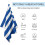 Serviette de plage bleu roi à rayures blanches extra large 30x60 6