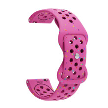 Bracelet de montre en silicone Ă fixation rapide, 18 mm, 20 mm, 22 mm
