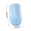 PWPSG Wireless Silent Mouse Blue Ergonomic 3 DPI Levels 3