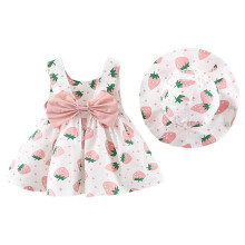 Girls Floral Sleeveless Dress for Toddlers 1-2 Years