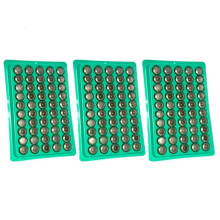 Alkalická gombíková batéria AG13LR44, balenie 1,5 V, 50 kusov
