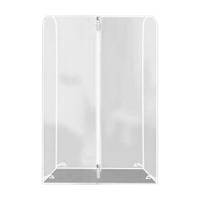 Housse de portant imperméable et anti-poussière, grande taille (39,4 x 19,7 x 59 pouces).
