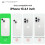 iPhone 13-skal i silikon marinblått 6,1 tum 6