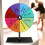 Portable tabletop roulette wheel for carnivals and 8