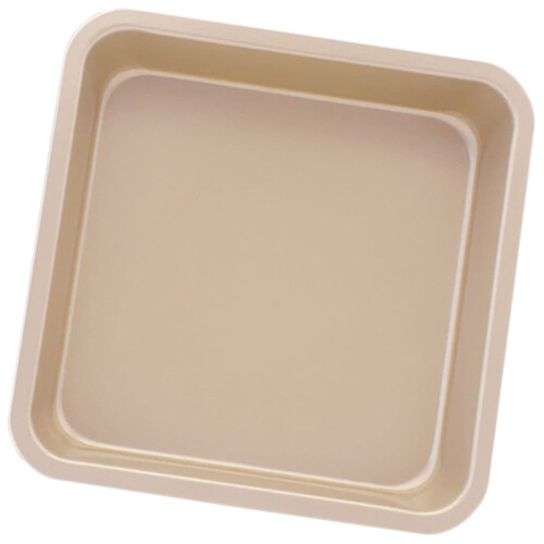 Assadeira quadrada de aço carbono antiaderente de 23 cm