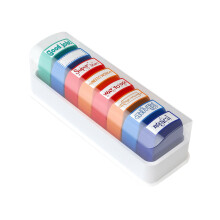 Juego de sellos autoentintables Office Craft para profesores (5 ml)