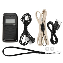 Tragbarer Radio Pocket FM AM SW MW MP3 Player Stereo Digitalempfänger LCD-Bildschirm Empfindlichkeit Lautsprecher Antenne