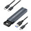 M.2 NVME  SSD-Höljeadapter, USB 3.2 10Gbps NVMe PCI-E Extern Solid State-Enhet för SSD:Er 2242 2260 2280 1