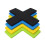 Presine in silicone resistenti al calore, spesse, con design a croce 3