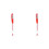 Red Bullet Pen Core1Piece Lehké vyměnitelné psací pero 1