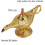 Lampe Génie d'Aladdin bleue décorative (1 pièce) 3