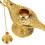 Lampe Génie d'Aladdin bleue décorative (1 pièce) 6