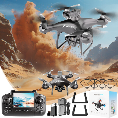 Pyaiiner Drone 1080P Screen Brushless Motor Altitude Hold 2