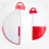 Decorazioni a nido d'ape a tema pesca, 12 pezzi 7