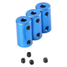 10pcs Alloy Shaft Coupling Rigid Stepper Motor Wheel Coupler Joint Connector for DIY Car Boat Airplane 3D Printers 5mm