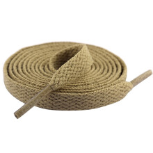 Khaki płaskie sznurówki do trampek i butów, 100 cm, 2 sztuki