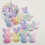 Bunny Head Embellishments Craft Decor 20 pcs 6