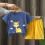 Ensemble d'été imprimé à manches courtes pour tout-petits (3M-6T) 2