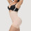 Dames slipje met hoge taille, open kruis en liftend effect, beige 6