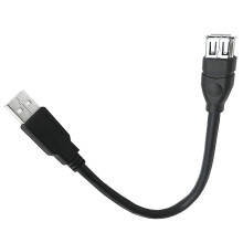 Cabo adaptador IEEE1394 de 6 pinos para USB 2.0 macho de 20 cm