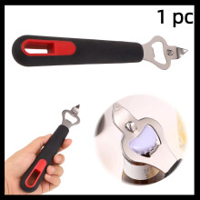 Ouvre-boîte manuel en acier inoxydable noir (1, 3 ou 5 pièces)