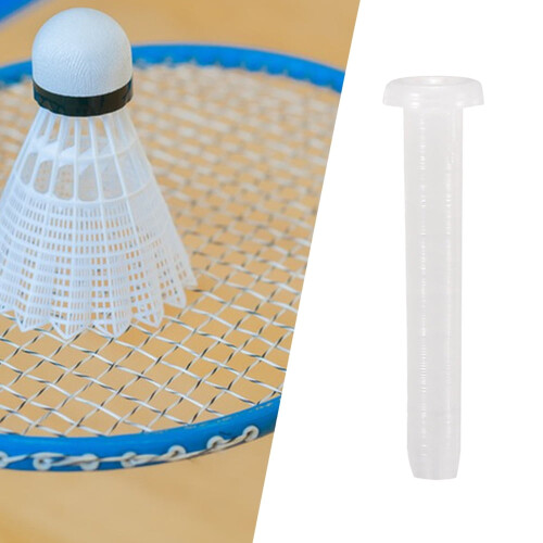 Occhielli per racchette in nylon trasparente bianco, 100 pezzi 1