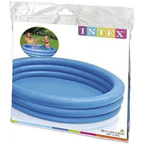 Crystal Blue Inflatable Pool 45 x 10 inches 1